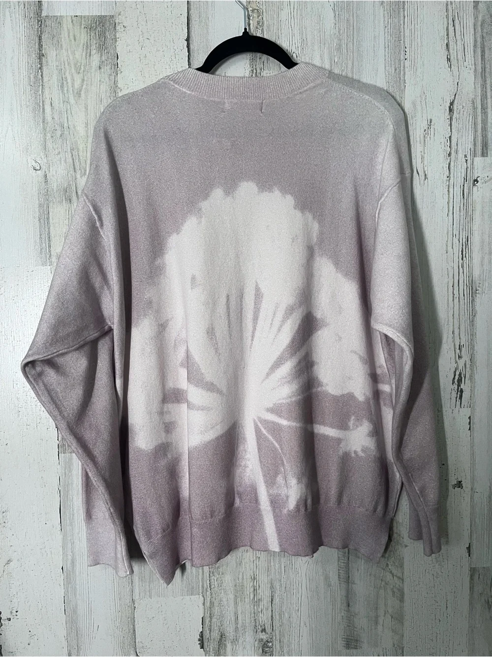 FREE PEOPLE Soft We The Free Nouvelle Pattern Pullover XS Nwt Taupe Dandelion